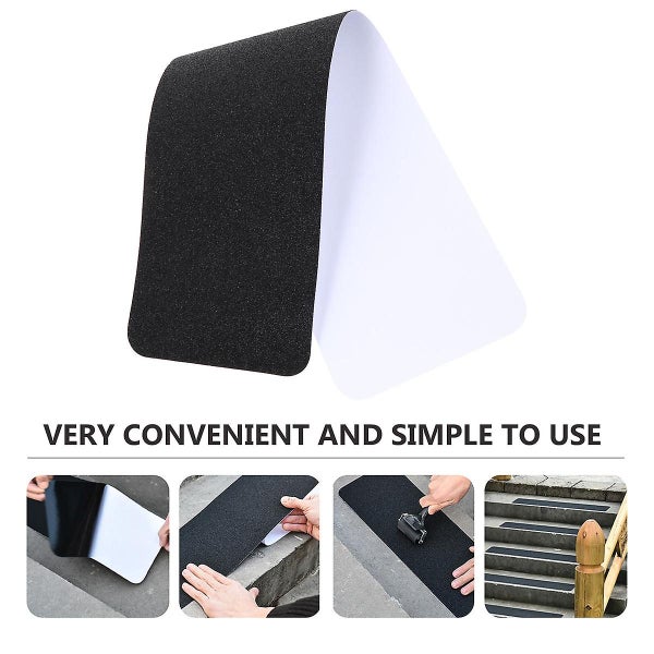 4 Pcs Decorative Tape Grip Tape Stairs Non Slip Tape Strip Stair Safety Tread S Carousel 2