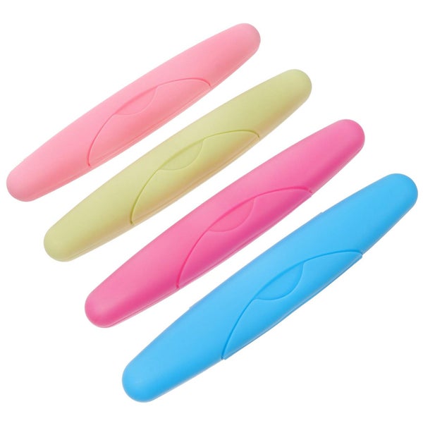4pcs Portable Travel Toothbrush Case Container Toothbrush Holder Brushes Box Carousel 2