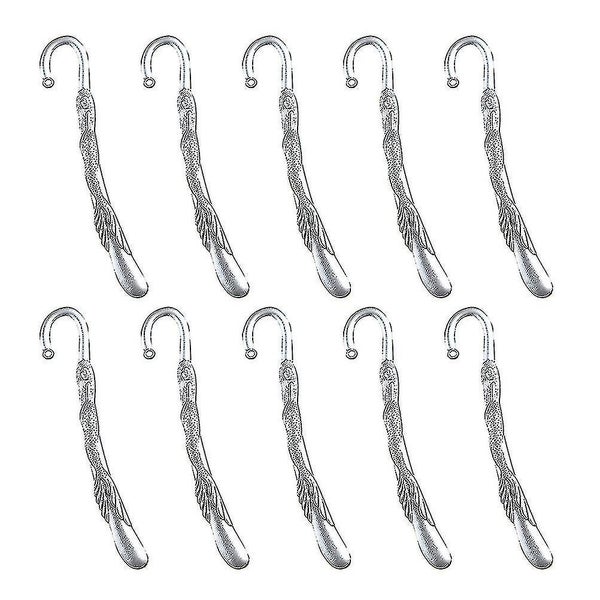 10 Pcs Metal Bookmarks Jewelry Making Pendants Alloy Pendant Charm Diy Pendant Carousel 1