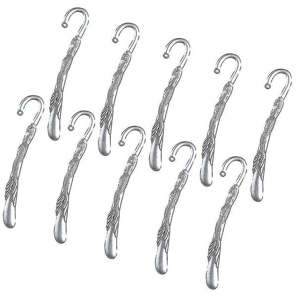 10 Pcs Metal Bookmarks Jewelry Making Pendants Alloy Pendant Charm Diy Pendant Carousel 3
