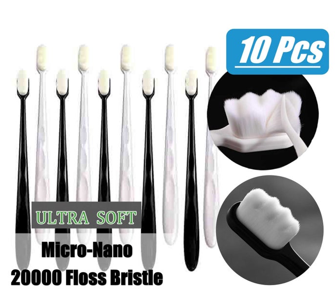 Brand New 10Pcs Micro Nano Extra Soft Toothbrush*Hot SALE Carousel 1
