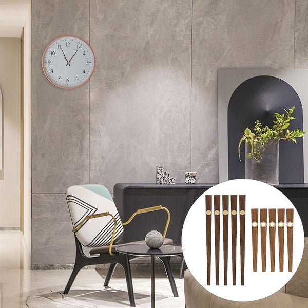 5 Sets Wooden Diy Clock Pointer Plate Replacement Clock Movement Part Clock Han Carousel 5