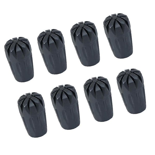 8pcs Walking Pole Rubber Tip Cover Trekking Pole Tip Protectors Stick Head Cove Carousel 2