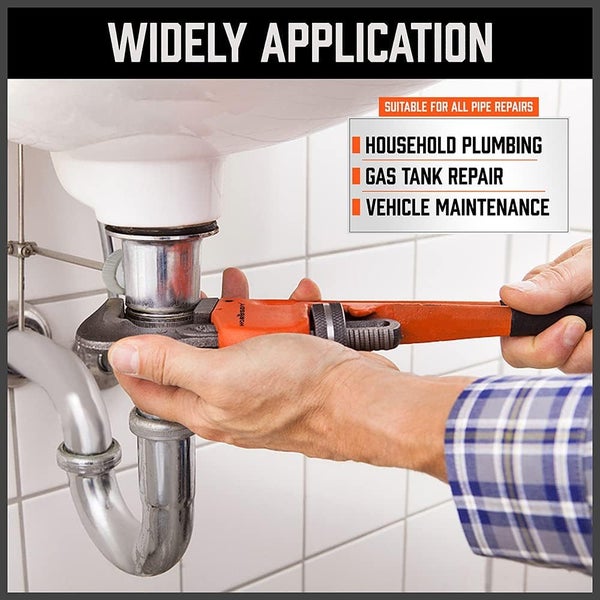 Heavy Duty Pipe Wrench 4pc Set Carousel 6