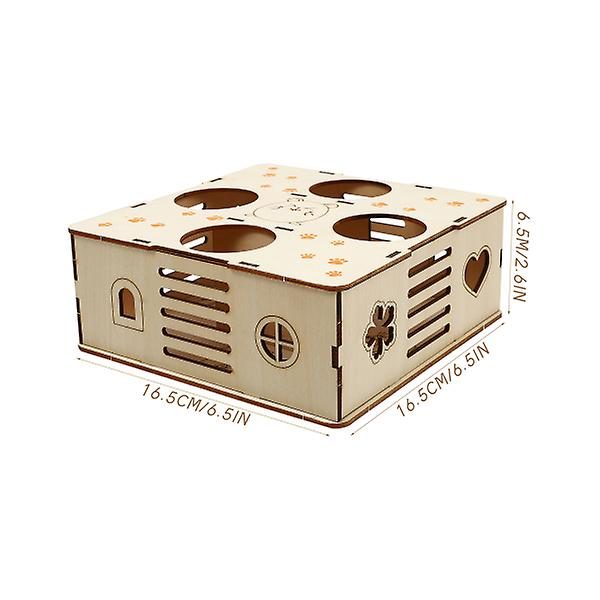 1pc Exquisite Hamster Maze Tunnel Hamster Maze Toy Pet Tunnel Plaything Carousel 4