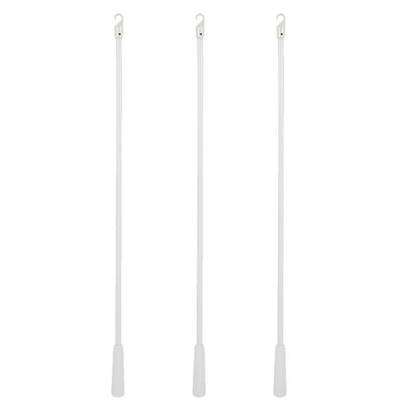 3pcs Drapery Wand Curtain Pull Rod Fiberglass Blind Wand Vertical Blinds Rod Wi Carousel 1