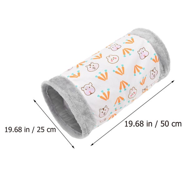 Toys Hamsters Pets Tunnel Toy Collapsible Rabbit Tunnel Comfortable Pets Tunnel Carousel 2