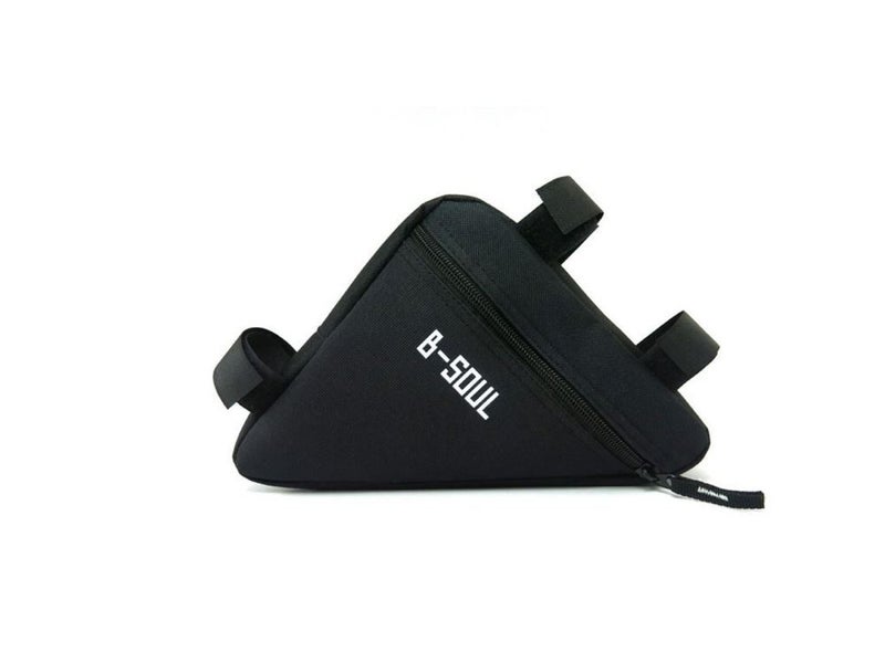 Black Bike Frame Front Bag Cycling Triangle Pack Under Seat Top Tube Bag Carousel 1