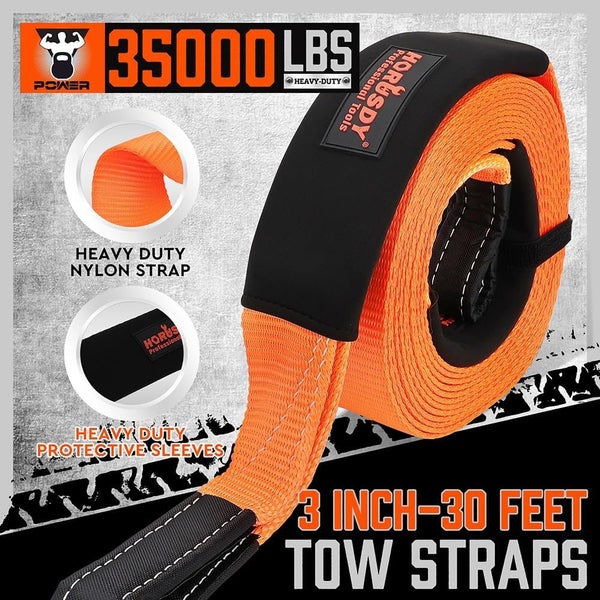Extreme Duty Tow Strap Recovery Kit Carousel 2