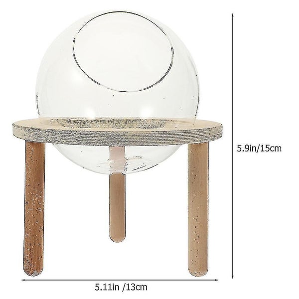 Home Sand Bath Box Small Hamster Bathtub Cage Chinchilla Bathtub Small Pet Supp Carousel 3