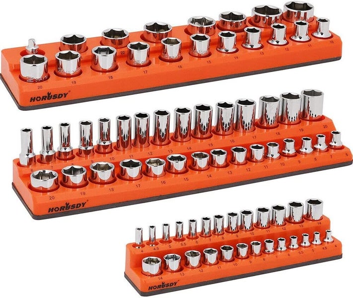 Magnetic Socket Organizer 3 pack Set Carousel 2