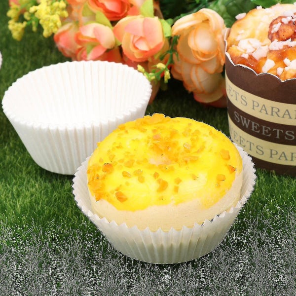 200 Pcs Packaging Paper Disposable Cups Cupcake Wrapper Holiday Baking Supplies Carousel 2