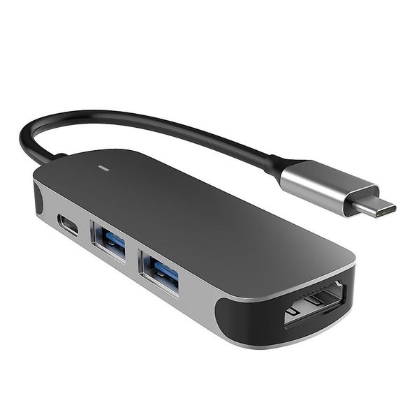 4 In Usb Hub Pc Usb Data Hub Expansion Transfer Adapter Type C Laptops Adapter Carousel 1