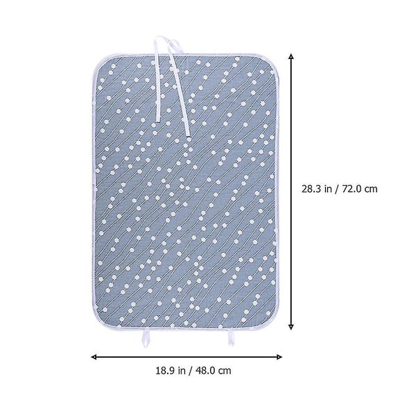 1pc Premium Folding Heat Insulation Portable Mat Ironing Mat Ironing Pad Carousel 2