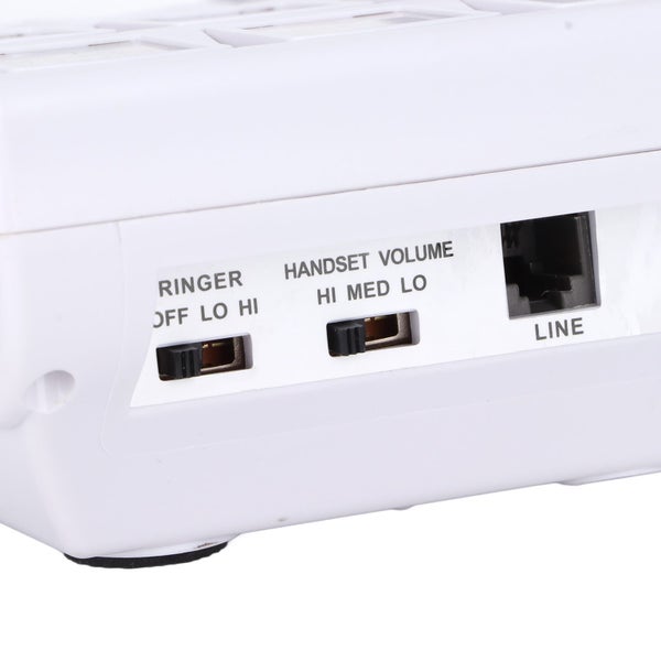 LD-858HF Big Button Telephone Amplified Photo Memory Corded Landline Carousel 1