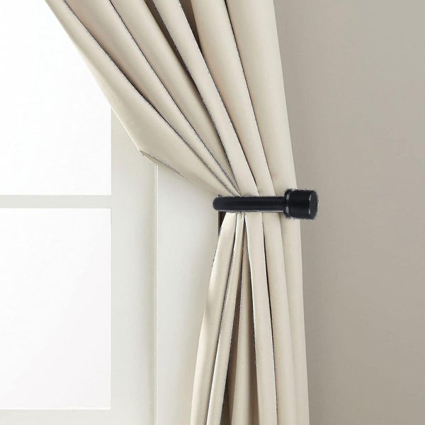 1 Pair Curtain Hold Backs U shaped Curtain Hooks Wall Mounted Drapery Tiebacks Carousel 2