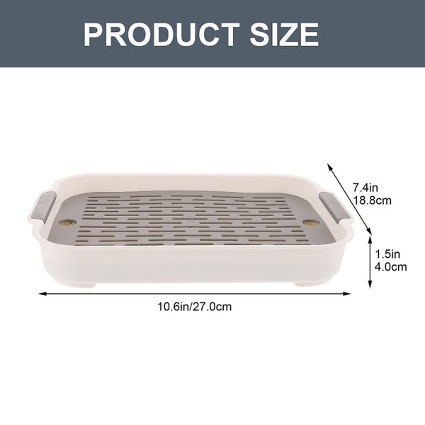 Rabbit Litter Box Rectangular Hamster Toilet Bunny Litter Box Rabbit Training P Carousel 2