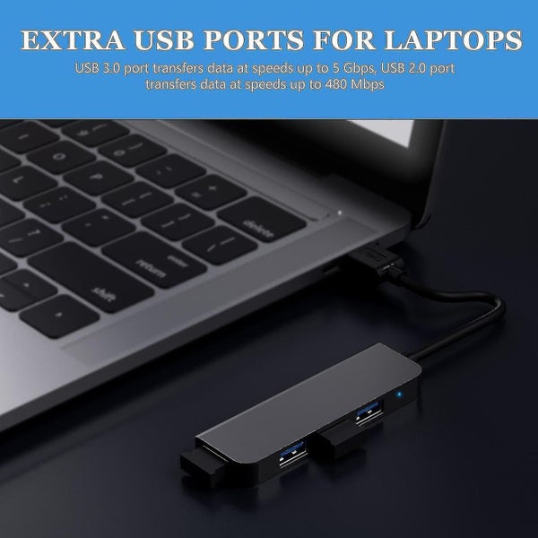 Usb Hub 4 port Usb Connector Usb Splitter Usb Port Expander Connector Supply Carousel 3
