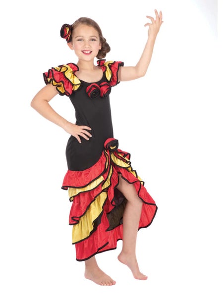 Rumba Girl Girls Costume Carousel 1