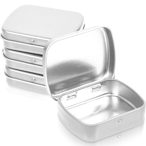 10 Pcs Portable Storage Box Hinged Tins Chocolate Gift Box Metal Cookie Box Met Carousel 1