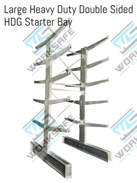 Cantilever Shelving Large Heavy Duty Double Sided HDG Extra Bay Carousel 2