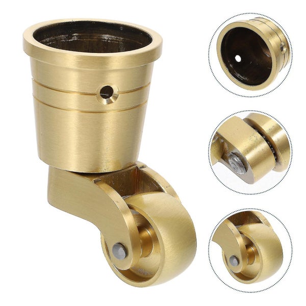 Universal Caster Sturdy Brass Caster 360 Degree Rotation Caster For Furniture Carousel 2