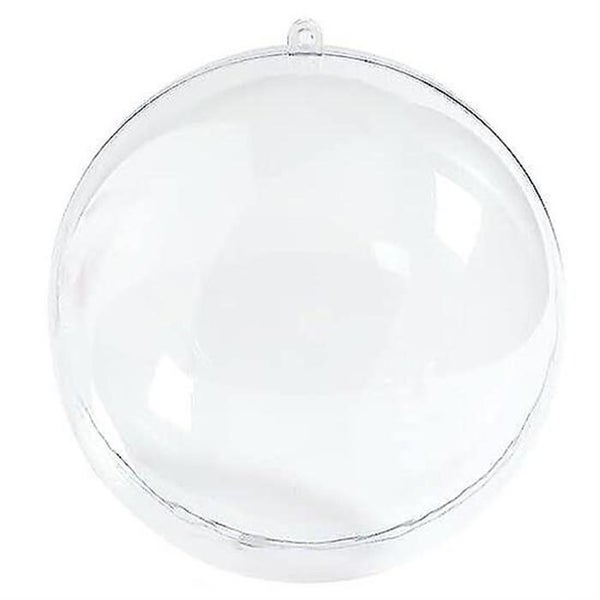 40pcs Clear Fillable Ball Ornament Xmas Fillable Ball Hanging Pendant For Diy C Carousel 1