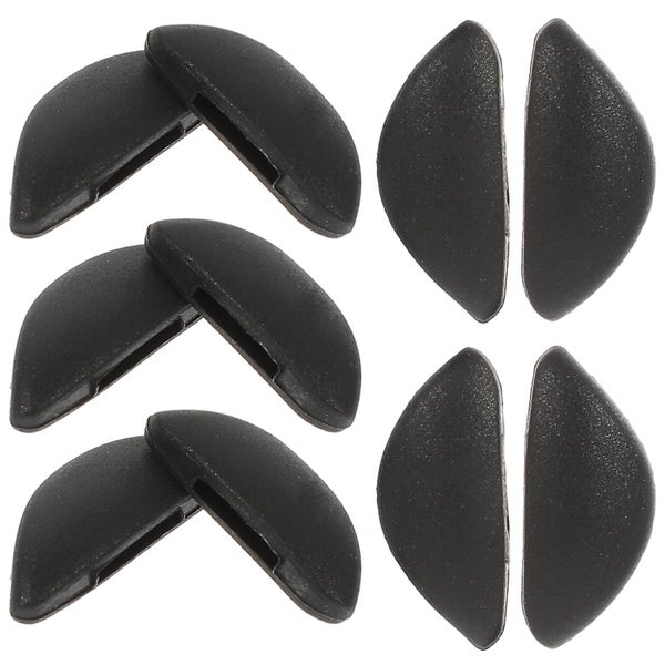 10 Pairs Silicone Eyeglass Nose Pads Adhesive Eyeglass Nose Pad Sunglasses Nose Carousel 1