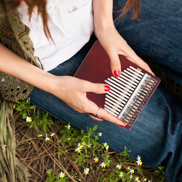 Small Musical Instruments Thumb Finger Pianos Thumb Pianos Musical Instrument T Carousel 2