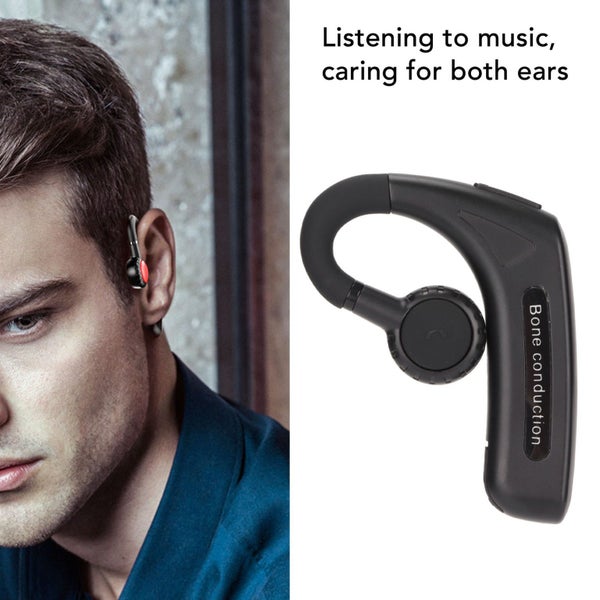 Bluetooth Bone Conduction Earbuds Stereo 5.0 Hands Free Wireless Earpiece Carousel 2