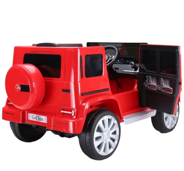 KIDS RIDE ON TOY CAR MERCEDES BENZ G500 WAGON 12V + LEATHER SEAT Carousel 2