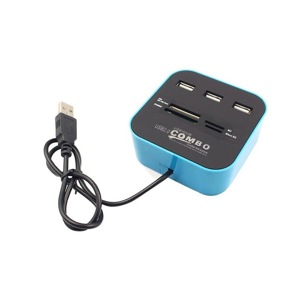 Reader And 3 Ports Usb Hub High External Memory Reader With Multi card Reader C Carousel 1