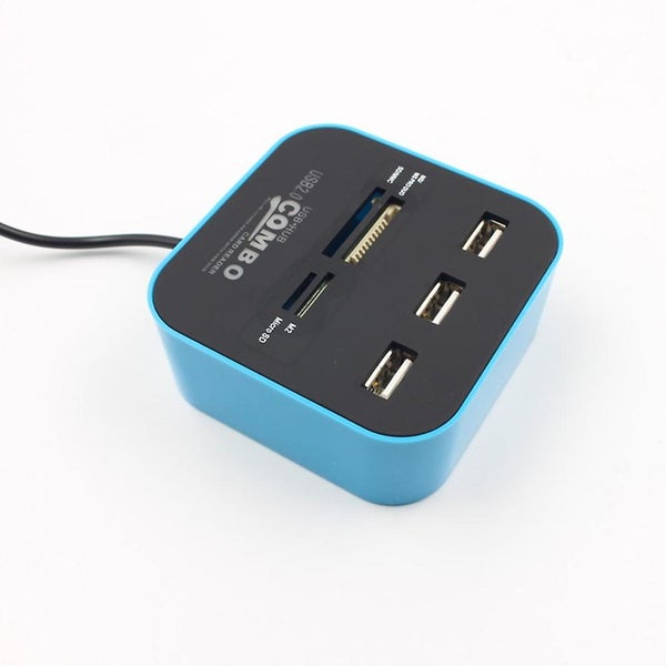 Reader And 3 Ports Usb Hub High External Memory Reader With Multi card Reader C Carousel 2
