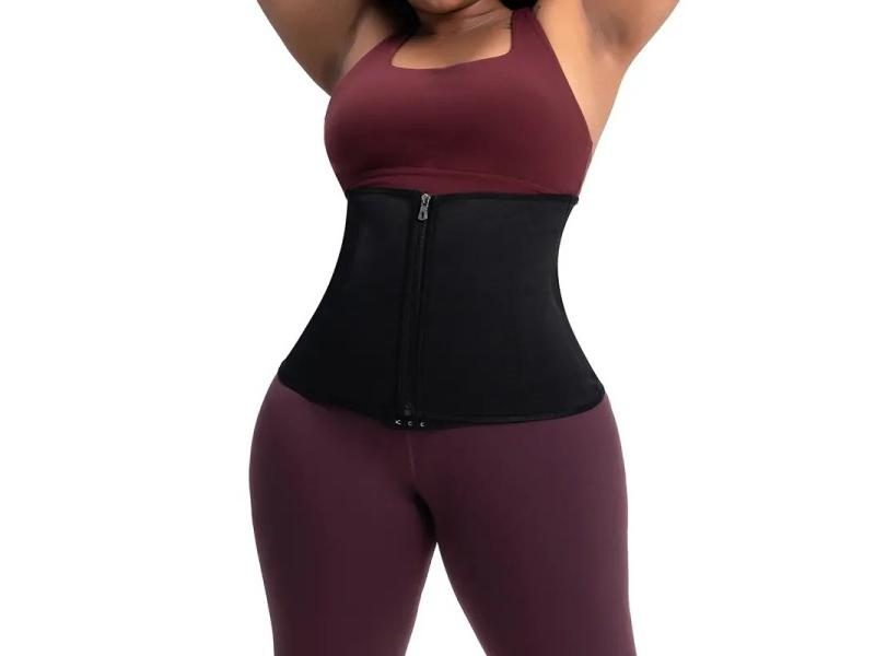 YBFDO 2PCS Women Shapewear Waist Trainer Cinchers Ladies Corset Shaper Band Carousel 2