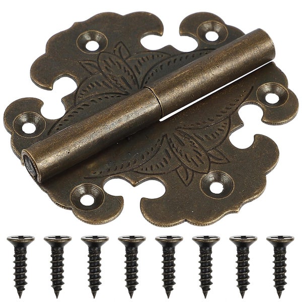 Vintage Decor Inset Hinges Vintage Cabinet Hinges Corner Cabinet Hinges Brass H Carousel 2