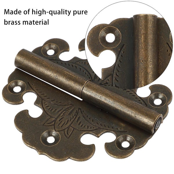Vintage Decor Inset Hinges Vintage Cabinet Hinges Corner Cabinet Hinges Brass H Carousel 3