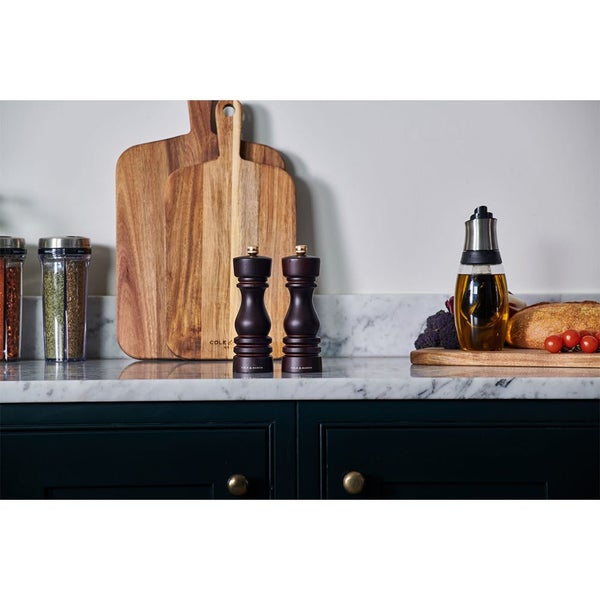 Cole & Mason London Mills Gift Set - 18cm Chocolate Wood Carousel 7