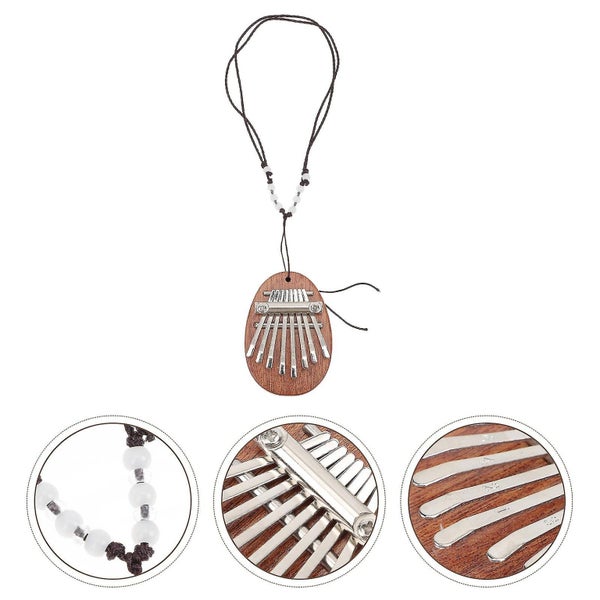 Toy Kids Finger Thumb Piano Marimba Mini Thumb Piano Thumb Piano Hanging Rope 8 Carousel 2