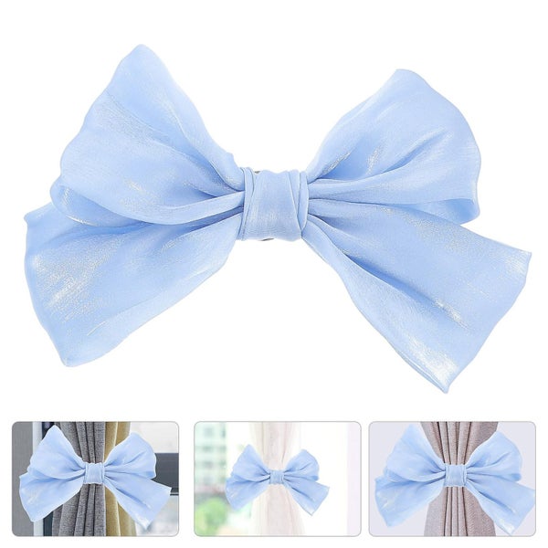2 Pcs Tassel Curtain Curtain Tie Rope Bowknot Curtain Buckles Window Curtain Cl Carousel 3