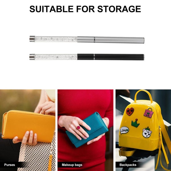 2pcs Eyelash Brush Eyebrow Brush Mascara Wands Eyelash Makeup Tool For Travel Carousel 2