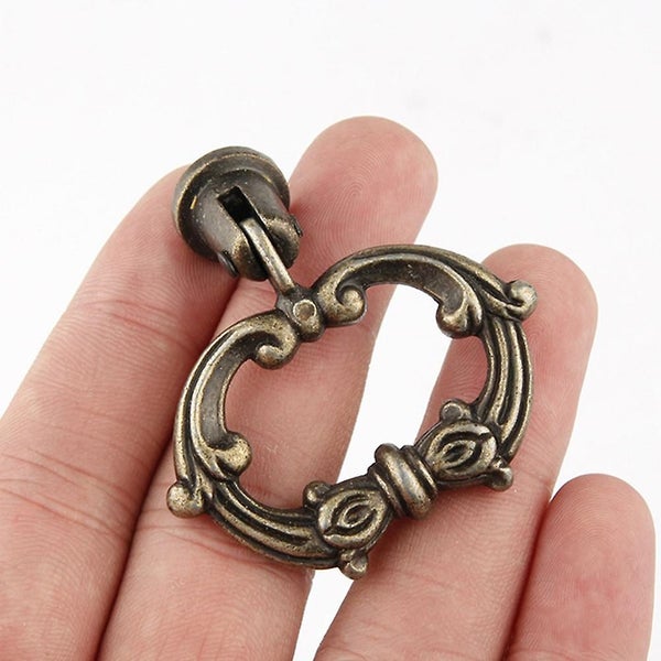 5 Sets Drawer Knobs Cupboard Pulls Retro Cabinet Handle Vintage Furniture Pulls Carousel 2