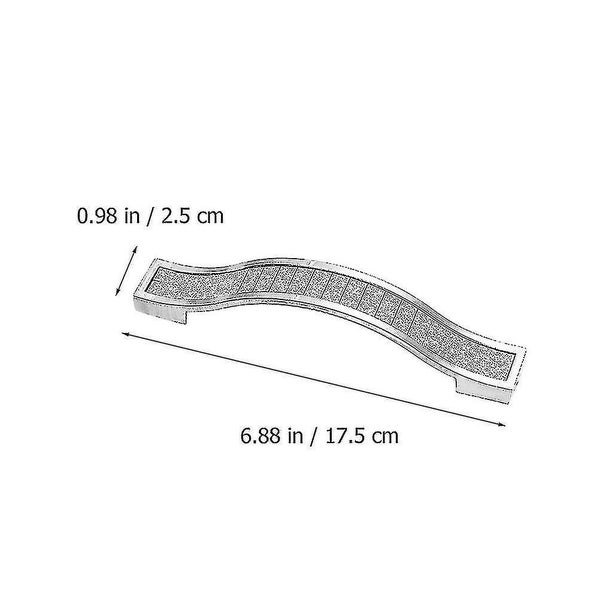 5pcs 160mm Alloy Crystal Drawer Handle Furniture Handle Drawer Pull Handles Carousel 2