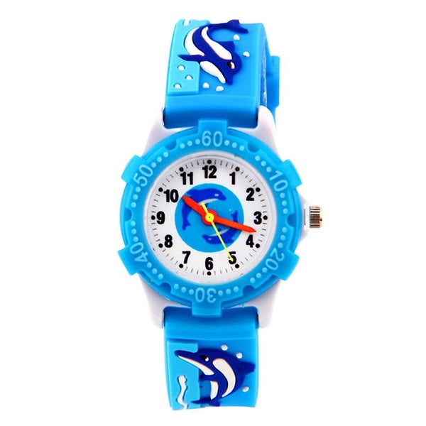 3 D Kids Waterproof Watch Chronograph Watches Reloj Para Nios Electric Watch Carousel 1