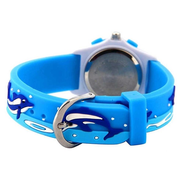 3 D Kids Waterproof Watch Chronograph Watches Reloj Para Nios Electric Watch Carousel 5