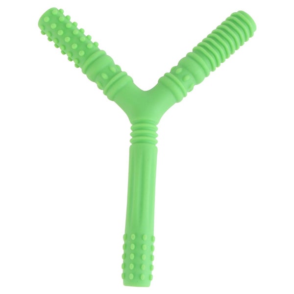 1pc Silicone Hollow Teether Teething Toy Chewing Toy With Granule For Baby Carousel 1