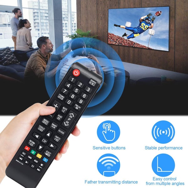Samsung TV Remote Control Compatible / Replacement Carousel 2