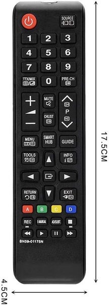 Samsung TV Remote Control Compatible / Replacement Carousel 7