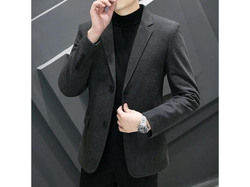 Men's Fashion Blazer For Travel Wedding In British Style Carousel 1