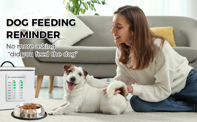 Pet Feeding Reminder Pet Feeding Reminder for Dogs Cats Pet Feed Reminder Magnet Carousel 2