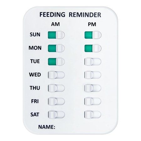 Pet Feeding Reminder Pet Feeding Reminder for Dogs Cats Pet Feed Reminder Magnet Carousel 1
